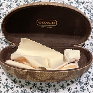 Coach sunglass case